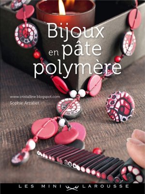 cover image of Bijoux en pâte polymère